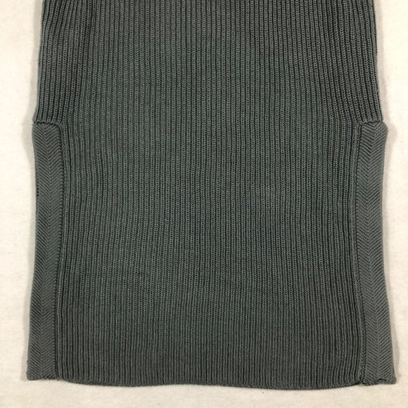 Aritzia Wilfred Womens XS Gray Rib Knit Gray Tank Sweater Top Wool CAM4-3447-46 - Picture 7 of 11